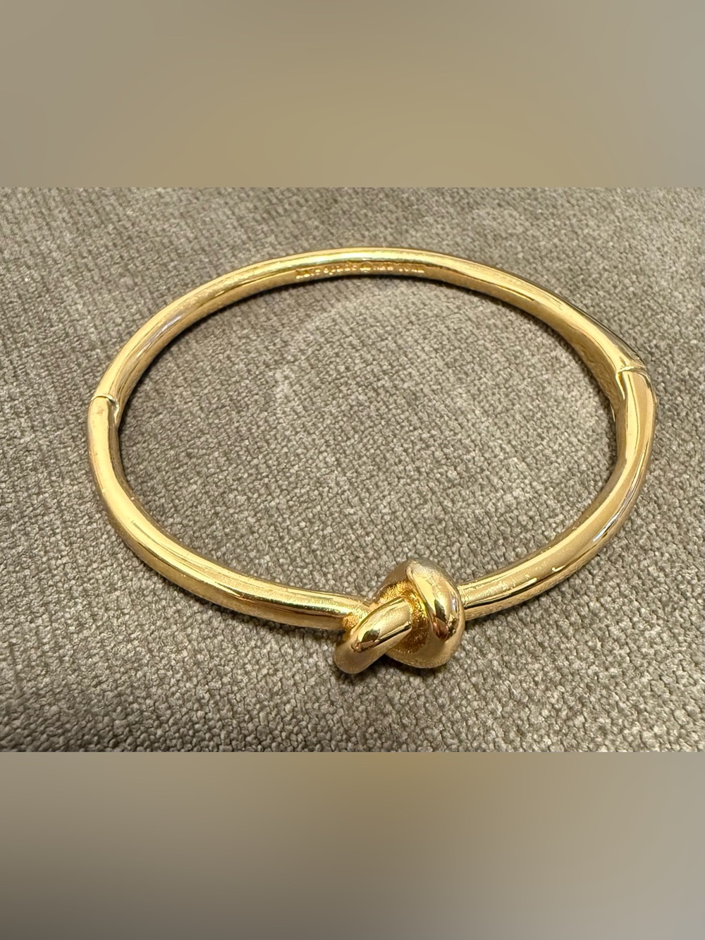 kate spade Gold Knot Bangle Bracelet